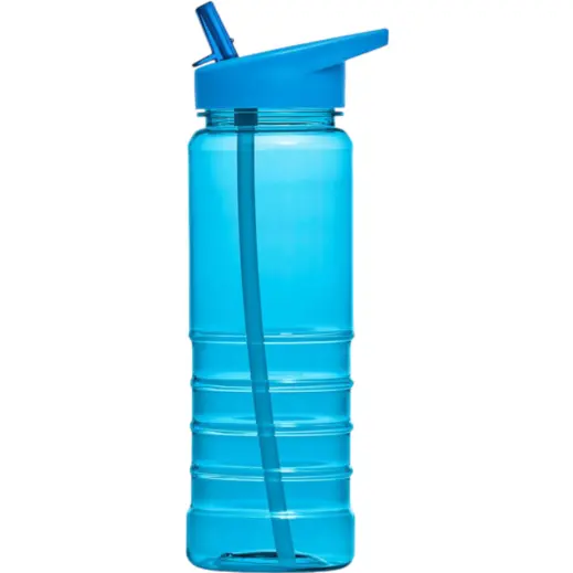 Altitude Quench Plastic Water Bottle Turquoise Side